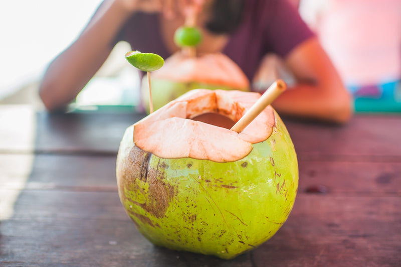 Drinking Coconuts